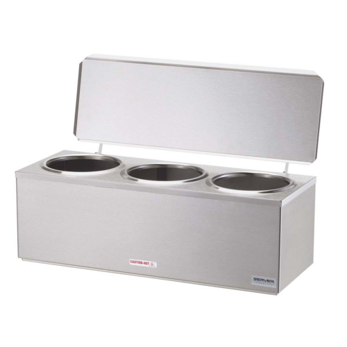 Server 9 qt All Purpose Dipper Style Warmer - 120v (92040)-cityfoodequipment.com