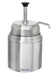Server Insulated Chilled Condiment Server w/ 1 oz Yield Pump & 3 qt Jar, Stainless (94070)-cityfoodequipment.com