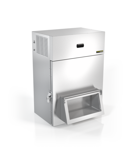 Silver King SKDL25-ESUS2 25" Refrigerated Lettuce Crisper/Dispenser w/ (50) Head Capacity, 115v-cityfoodequipment.com