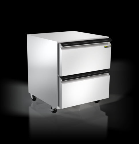 Silver King SKF27A-EDUS1 27" W Undercounter Freezer w/ (1) Section & (2) Drawers, 115v-cityfoodequipment.com