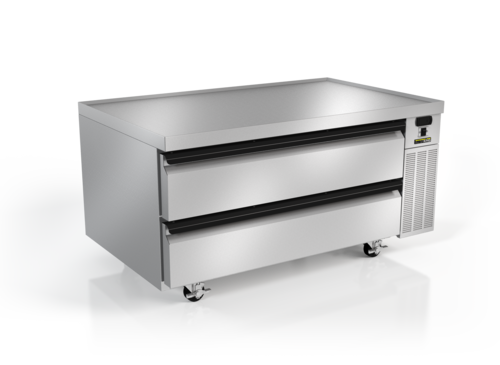 Silver King SKFCB50H-EDUS1 50 1/4" Chef Base Freezer w/ (2) Drawers - 115v-cityfoodequipment.com