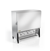 Silver King SKMAJ3-ESUS4 18 gal Refrigerated Milk Dispenser w/ (3) Valves - Stainless, 115v-cityfoodequipment.com