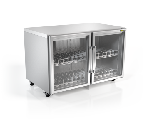 Silver King SKR48A-EGUS1 48" W Undercounter Refrigerator w/ (2) Sections & (2) Doors, 115v-cityfoodequipment.com