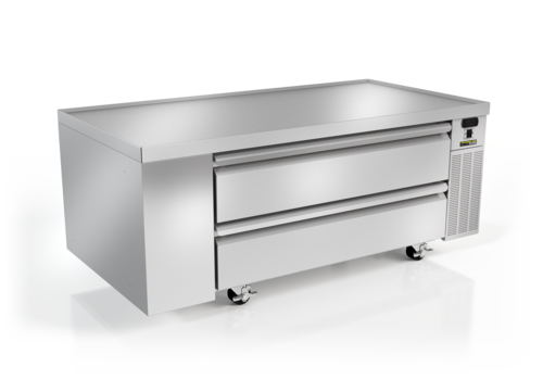 Silver King SKRCB60H-EDUS3 60 1/2" Chef Base w/ (2) Drawers - 115v-cityfoodequipment.com
