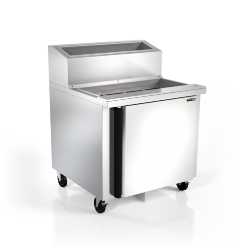 Silver King SKRN36-ESUS1 36" Ice Cream Topping Unit w/ Refrigerated Base - Stainless, 115v-cityfoodequipment.com