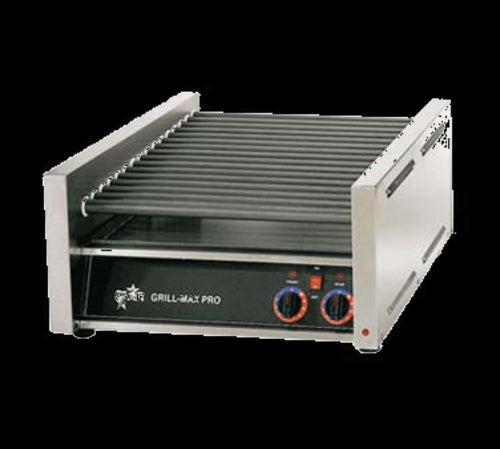Star 20SC 20 Grill-Max? Hot Dog Roller Grill w/ Manual Controls - Slanted Top, 120v-cityfoodequipment.com