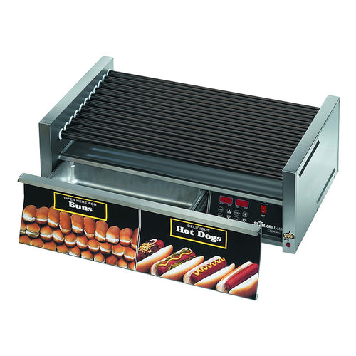 Star 50STBDE 50 Grill-Max? Hot Dog Roller Grill w/ Thermostatic Controls - Flat Top, 120v-cityfoodequipment.com