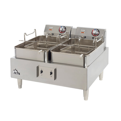 Star 530TF Countertop Electric Fryer - (2) 15 lb Vats, 208-240v-cityfoodequipment.com