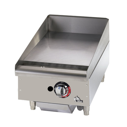 Star 615TF 15" Gas Griddle w/ Thermostatic Controls - 1" Steel Plate, Convertible-cityfoodequipment.com