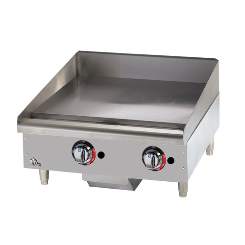 Star 624MF 24" Gas Griddle w/ Manual Controls - 1" Steel Plate, Convertible-cityfoodequipment.com