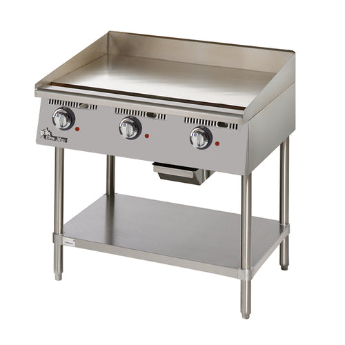 Star 748TCHSA 48" Electric Griddle w/ Thermostatic Controls - 1" Chrome Plate, 208v-cityfoodequipment.com