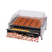 Star 75SCBD 75 Grill-Max? Hot Dog Roller Grill w/ Manual Controls - Slanted Top, 120v-cityfoodequipment.com