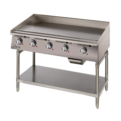 Star 772TCHSA 72" Electric Griddle w/ Thermostatic Controls - 1" Chrome Plate, 240v/1ph-cityfoodequipment.com