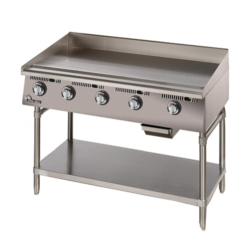 Star 872MA 72" Gas Griddle w/ Manual Controls - 1" Steel Plate, Natural Gas-cityfoodequipment.com