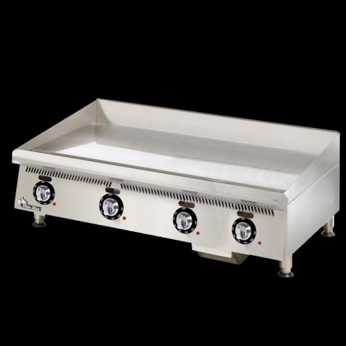 Star 872TCHSA 72" Gas Griddle w/ Thermostatic Controls - 1" Chrome Plate, Natural Gas-cityfoodequipment.com
