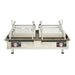 Star PGC28I Double Commercial Panini Press W/ Cast Iron Grooved Plates, 240v/1ph-cityfoodequipment.com