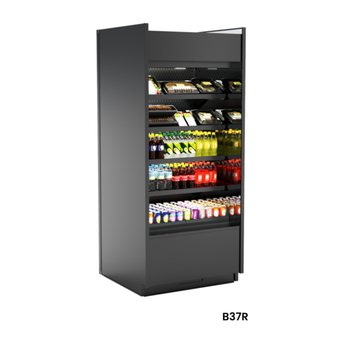 Structural Concepts B37R 35 5/8" Oasis® Vertical Open Air Cooler W/ (5) Levels, 208-240v-cityfoodequipment.com