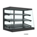 Structural Concepts CGS3830 38" Countertop Non-Refrigerated Display Case w/ Rear Swinging Doors - Black, 110-120v-cityfoodequipment.com