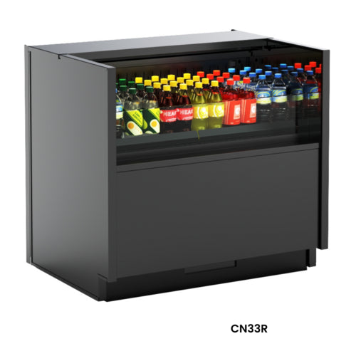 Structural Concepts CN43R-CH 47 5/8" Oasis? Vertical Open Air Cooler w/ (1) Level, 110-120v-cityfoodequipment.com