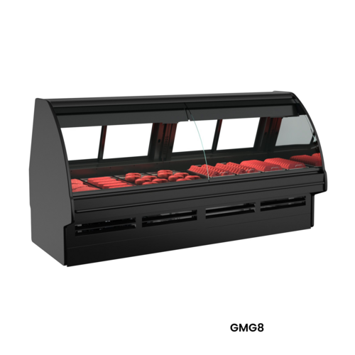 Structural Concepts GMG4 51" Full Service Deli Case w/ Curved Glass - (1) Level, 110-120v-cityfoodequipment.com