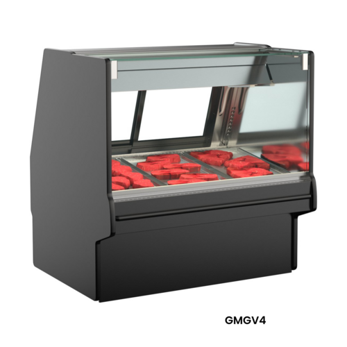 Structural Concepts GMGV6 73 1/8" Full Service Deli Case w/ Straight Glass - (1) Level, 110-120v-cityfoodequipment.com