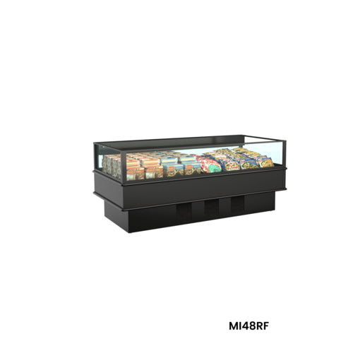 Structural Concepts MI46RF 75" Oasis? Horizontal Island Open Air Refrigerator/Freezer w/ (1) Level, 208-240v-cityfoodequipment.com