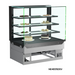 Structural Concepts NE4835DSV 47 3/4" Full Service Ambient Bakery Case w/ Straight Glass - (4) Levels-cityfoodequipment.com