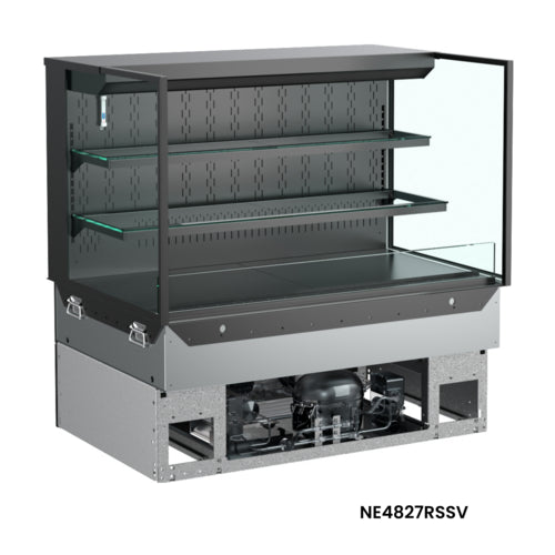 Structural Concepts NE7227RSSV 71 3/4" Reveal? Drop-In Vertical Open Air Cooler w/ (3) Levels, 208-240v-cityfoodequipment.com