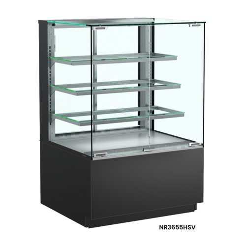 Structural Concepts NR3655HSV 35 3/4" Full Service Freestanding Heated Display Case - (4) Levels, 208-240v/1ph-cityfoodequipment.com