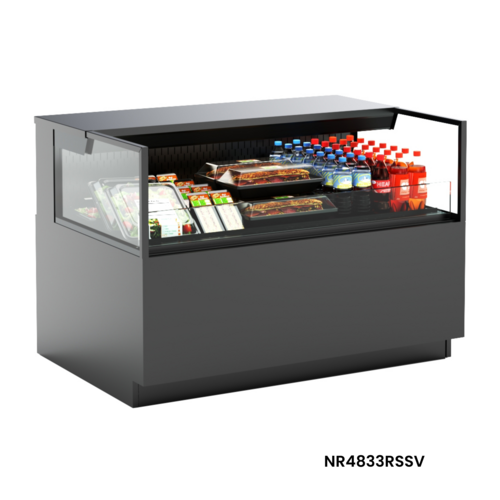 Structural Concepts NR4833RSSV 47 3/4" Reveal® Horizontal Open Air Cooler W/ (1) Level, 110-120v-cityfoodequipment.com
