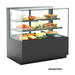 Structural Concepts NR6047RSV 59 3/4" Reveal® Full Service Bakery Case W/ Straight Glass - (3) Levels, 110-120v-cityfoodequipment.com