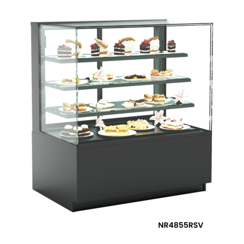 Structural Concepts NR7255RSSV 71 3/4" Reveal® Vertical Open Air Cooler W/ (4) Levels, 208-240v-cityfoodequipment.com