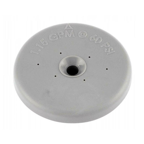 T&S 001121-45 2 1/8" Spray Valve Face - Plastic, Gray-cityfoodequipment.com