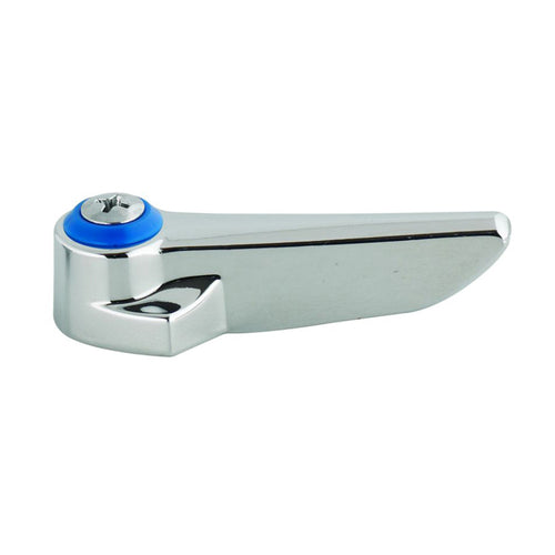 T&S 001636-45 Lever Handle, Blue Index (Cold)-cityfoodequipment.com