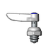 T&S 002709-40 Spindle Assembly for B-1100 Left-to-Close Faucet Handle-cityfoodequipment.com