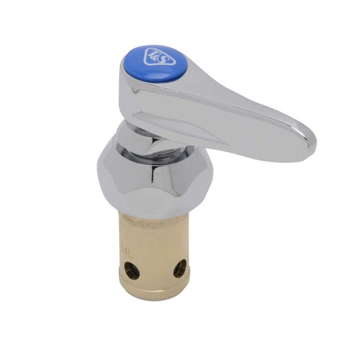 T&S 002711-40NS Eterna Compression Cartridge w/ Spring Check & Cold Left to Close Lever Handle-cityfoodequipment.com