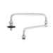T&S 002872-40 24" Double Joint Swing Nozzle, Chrome Plated Brass-cityfoodequipment.com