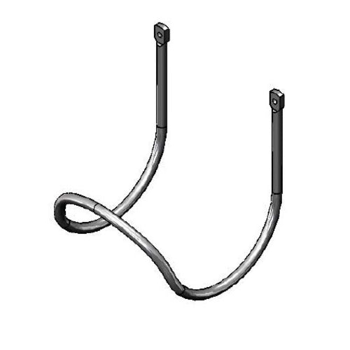 T&S 002970-45 Washdown Hose Bracket, Stainless Steel-cityfoodequipment.com