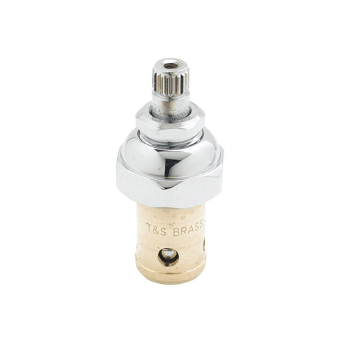 T&S 005960-40 Eterna Spindle Assembly for Hot Right-to-Close Faucet Handle-cityfoodequipment.com