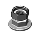 T&S 00BB Eccentric Flange - 3/4" Female NPT, Chrome Plated Brass-cityfoodequipment.com