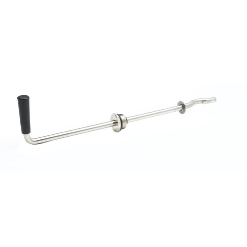 T&S 010393-45 Twist Waste Valve Handle Assembly w/ Stainless Steel Rod-cityfoodequipment.com