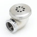 T&S 011356-45 2 11/16" Overflow Head Assembly w/ Stainless Steel Strainer Face-cityfoodequipment.com