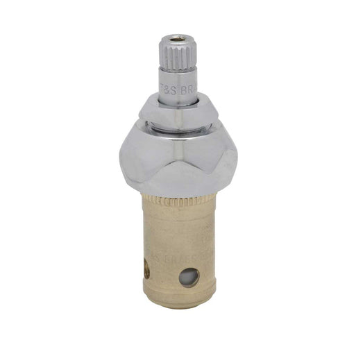 T&S 012442-40NS Eterna Compression Cartridge w/ Spring Check for Cold Left to Close Faucet Handle-cityfoodequipment.com