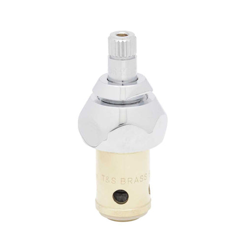 T&S 012443-40NS Eterna Compression Cartridge w/ Spring Check for Hot Right to Close Faucet Handle-cityfoodequipment.com
