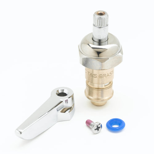 T&S 012447-25 Cerama Cartridge w/ Bonnet for Cold Left-to-Close Faucet Handle-cityfoodequipment.com