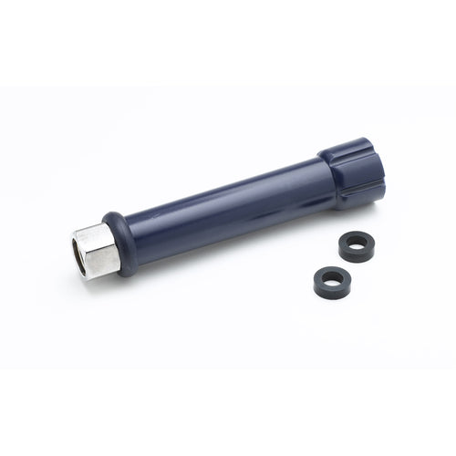 T&S 012504-40 5 3/4" Handle Grip - Thermoplastic/Brass, Blue-cityfoodequipment.com