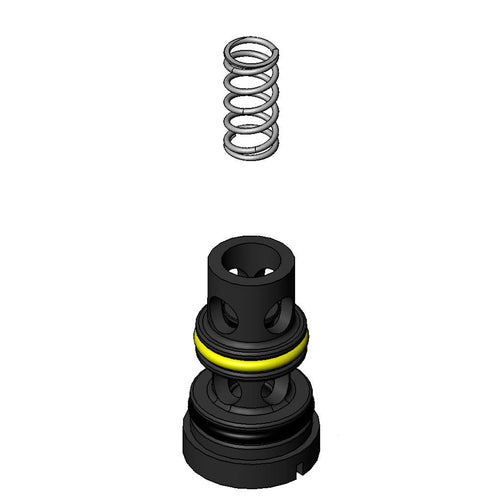T&S 015589-40 Glass Filler Valve Assembly, Stainless Steel-cityfoodequipment.com
