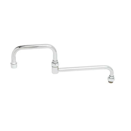 T&S 067X-A22 15" Double Joint Swivel Nozzle w/ 2 1/5 GPM Aerator-cityfoodequipment.com