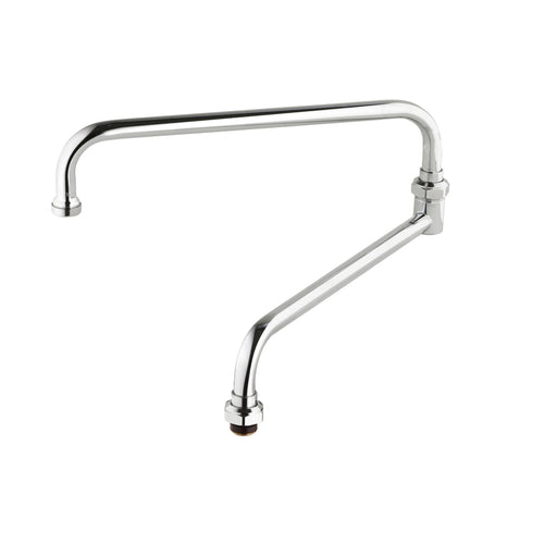 T&S 069X Double Joint Nozzle, 12" Back, 12" Front, 24" Total Length-cityfoodequipment.com