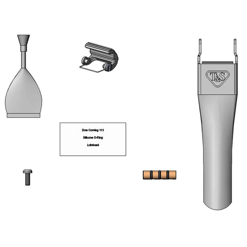 T&S 108T-RK Trigger Repair Kit for Spray Valve-cityfoodequipment.com